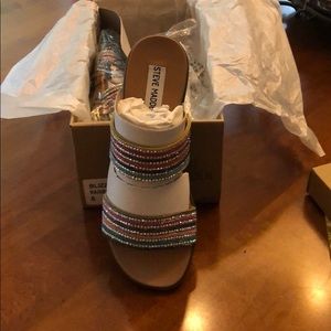 Steve Madden Blizz Sandals, NWT